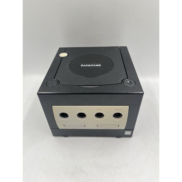 Nintendo DOL-101 GameCube Console Black Non-working Parts Only - Picture 1 of 10